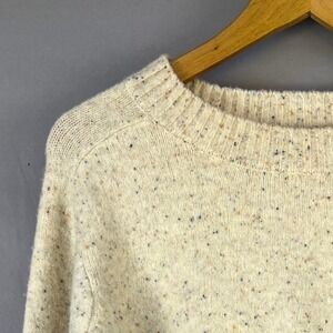 Universal Thread Women's Pullover Crew Neck Sweater Knit Speckled Size L